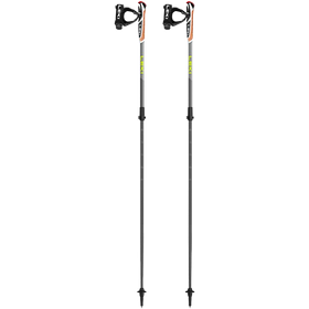 Палки алюминиевые LEKI Spin Shark SL (серебро-лайм)
