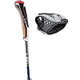 Палки карбоновые LEKI Traveller Carbon (черно-синие), фото 4