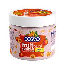 COSMO FACE&BODY SCRUB Скраб для лица и тела Персик и абрикос 500ml