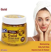 COSMO FACE&BODY SCRUB Скраб для лица и тела GOLD Золото 500ml (Антиоксидант)