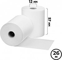 Чековая лента 57 мм х 26 м термобумага