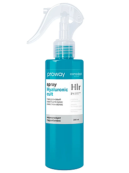 Concept ProWay Спрей гиалуроновый для сухих и жестких волос, 200мл
