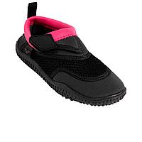 Arena Тапочки для плавания Watershoes black/pink размер 28-35