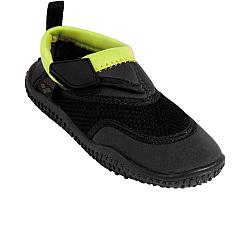Arena Тапочки для плавания Watershoes black/lime размер 28-35