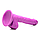 Pop Peckers - реалистичный фаллоимитатор на присоске фиолетовый (19х3.8 см), фото 2