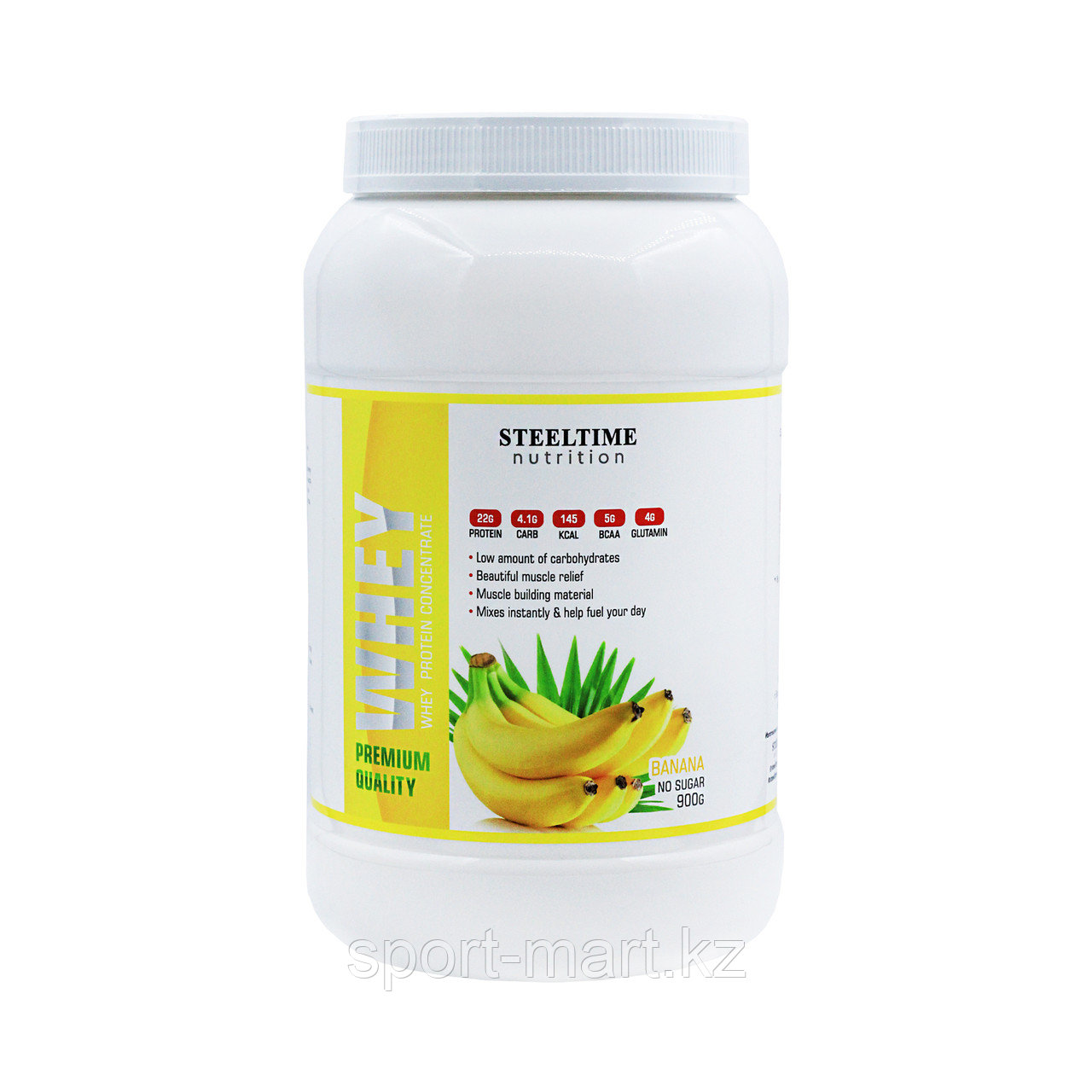 Протеин сывороточный Steeltime Nutrition Whey 30 порций 900 гр, фото 1