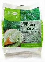 Натуралист Соль для ванн Противопростудная, Хвойная От усталости, 500г