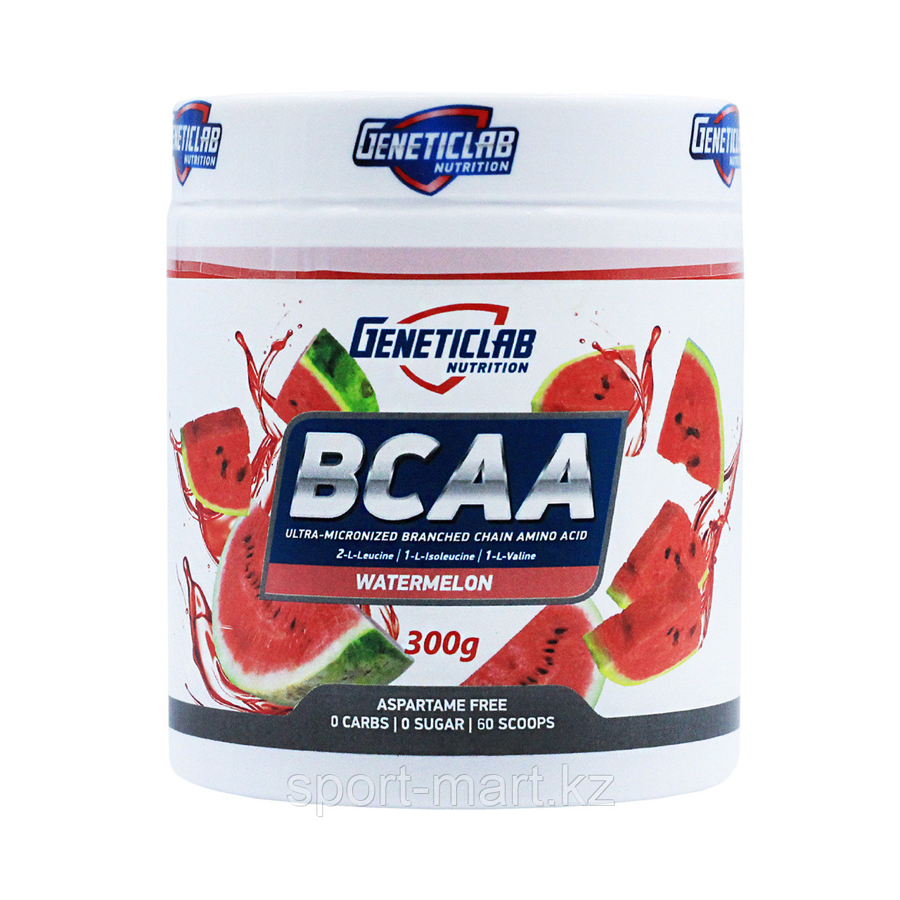 BCAA 2-1-1 Geneticlab BCAA 60 порций 300 гр, фото 1