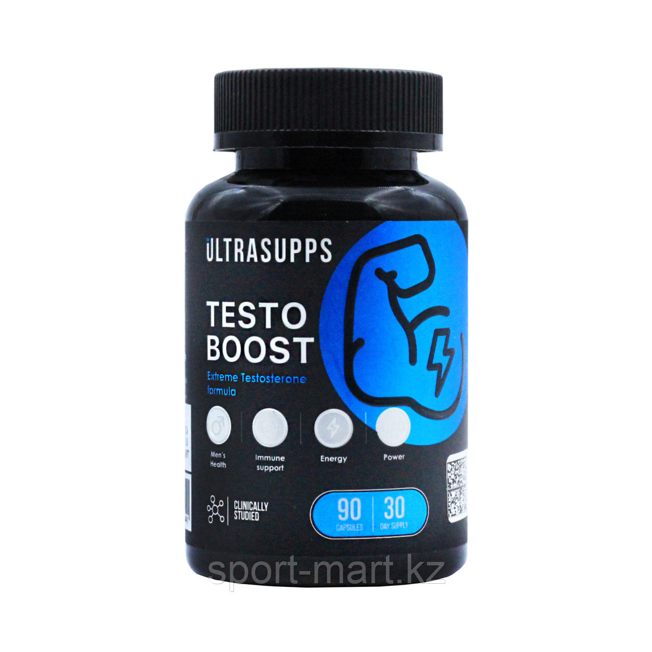 Бустер тестостерона Ultrasupps Testoboost 750 мг 90 капсул, фото 1