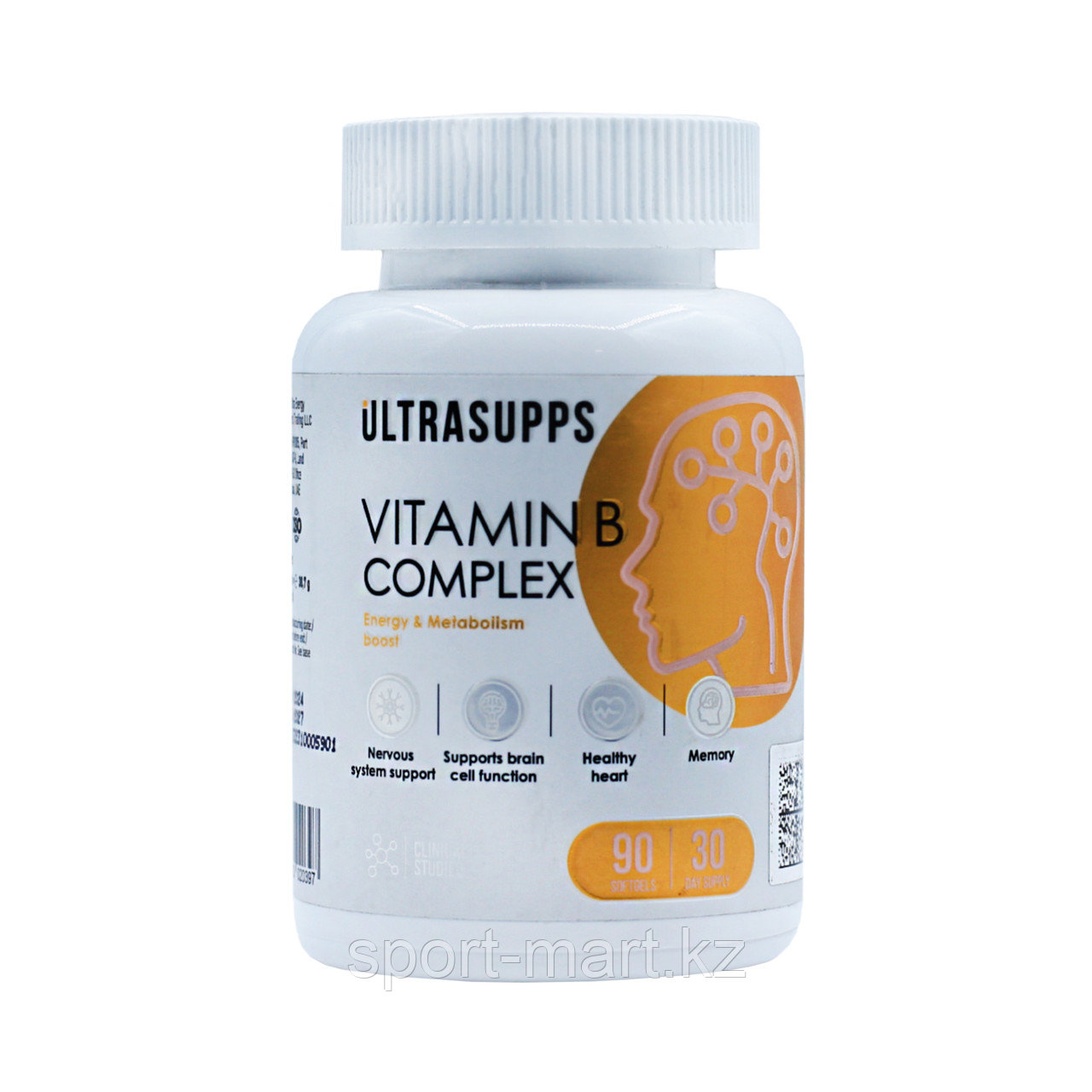 Витаминный комплекс Ultrasupps B-Complex 90 капсул, фото 1