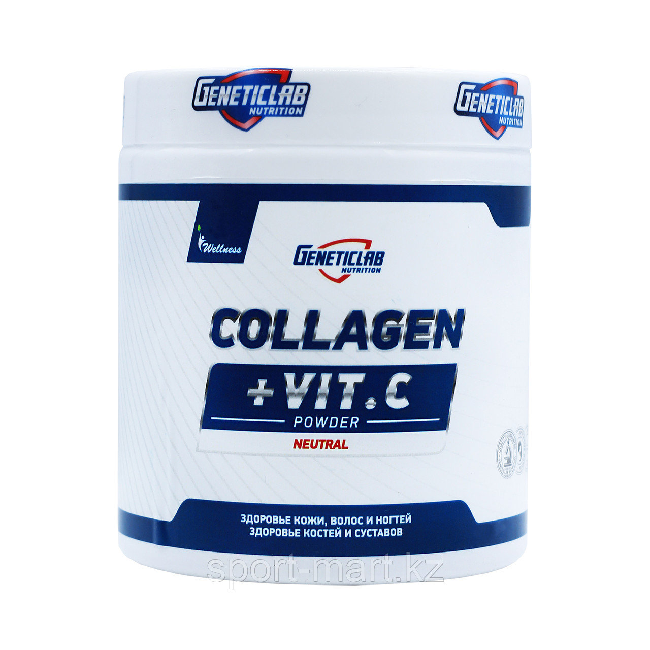 Коллаген Geneticlab Collagen + Vit.C 60 порций 300 гр, фото 1