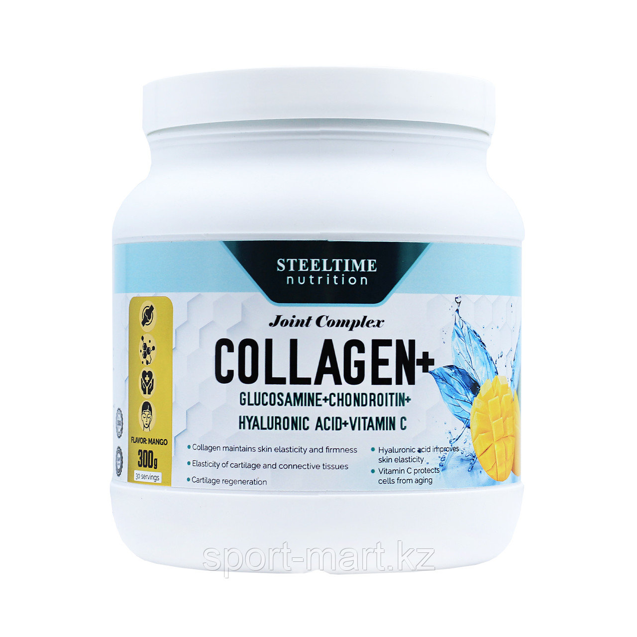 Коллаген Steeltime Nutrition Collagen Joint complex 30 порций 300 гр, фото 1