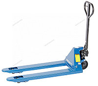 Тележка складская гидравлическая 2,5 т, с ПУ колесами NORDBERG N3905-25