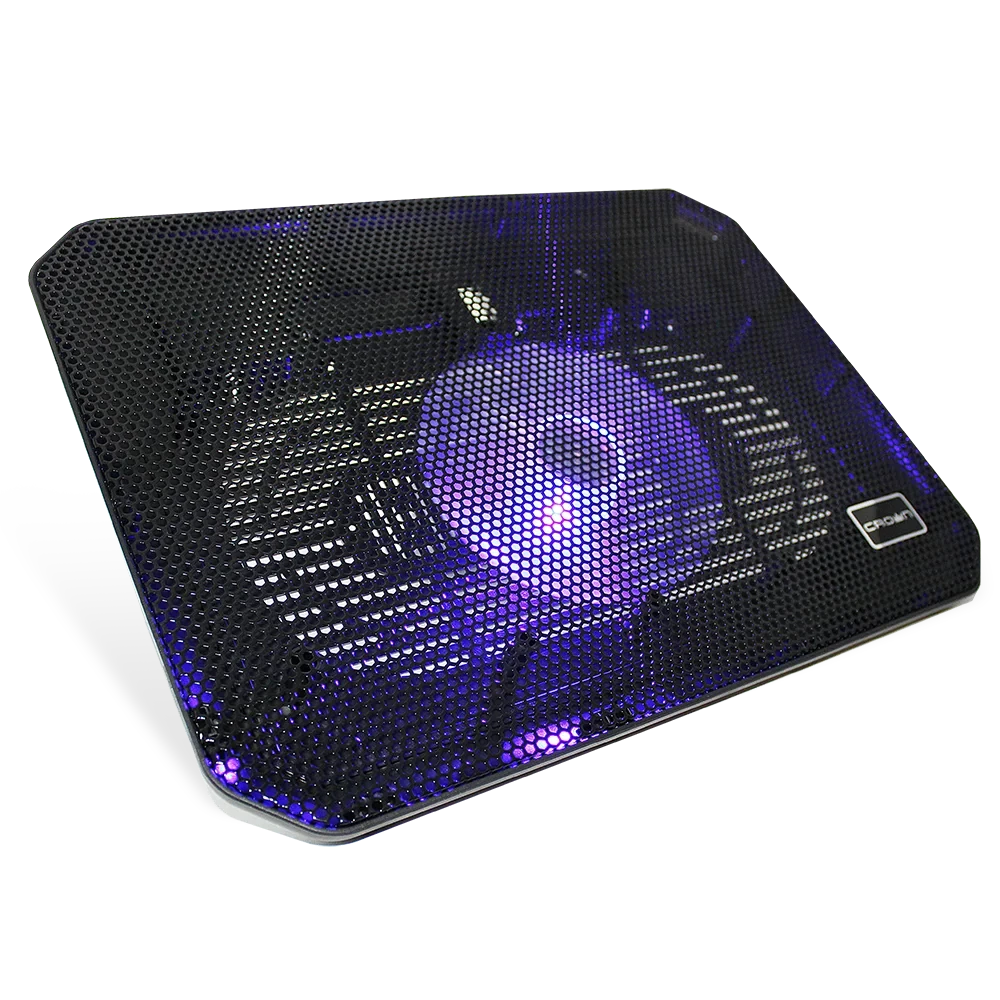 Охлаждающая подставка для ноутбука Crown CMLC-M10, 14cm Fan, USB