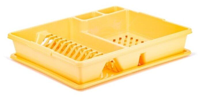 Сушка для посуды большая Curver желтая