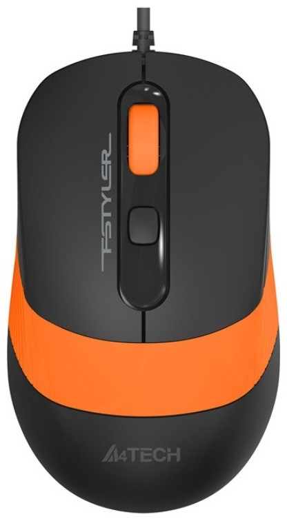 Mouse Optical A4Tech FM10-Orange Fstyler 1600dpi, USB