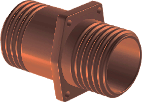 Изолятор проходной ИПЭЛС-10-076-021-36 УХЛ2 10кВ сборе со стержнем контактным КС-36