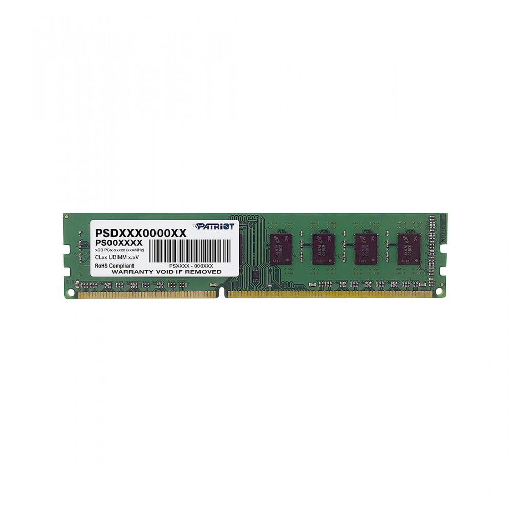 DDR3 4Gb 1600MHz (1 module) PATRIOT, Signature