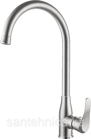 Смеситель Calorie CAL50624-1 кухня выс. нерж, фото 1