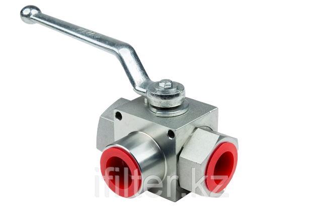 3-ходовые компактные шаровые краны KH (сталь)