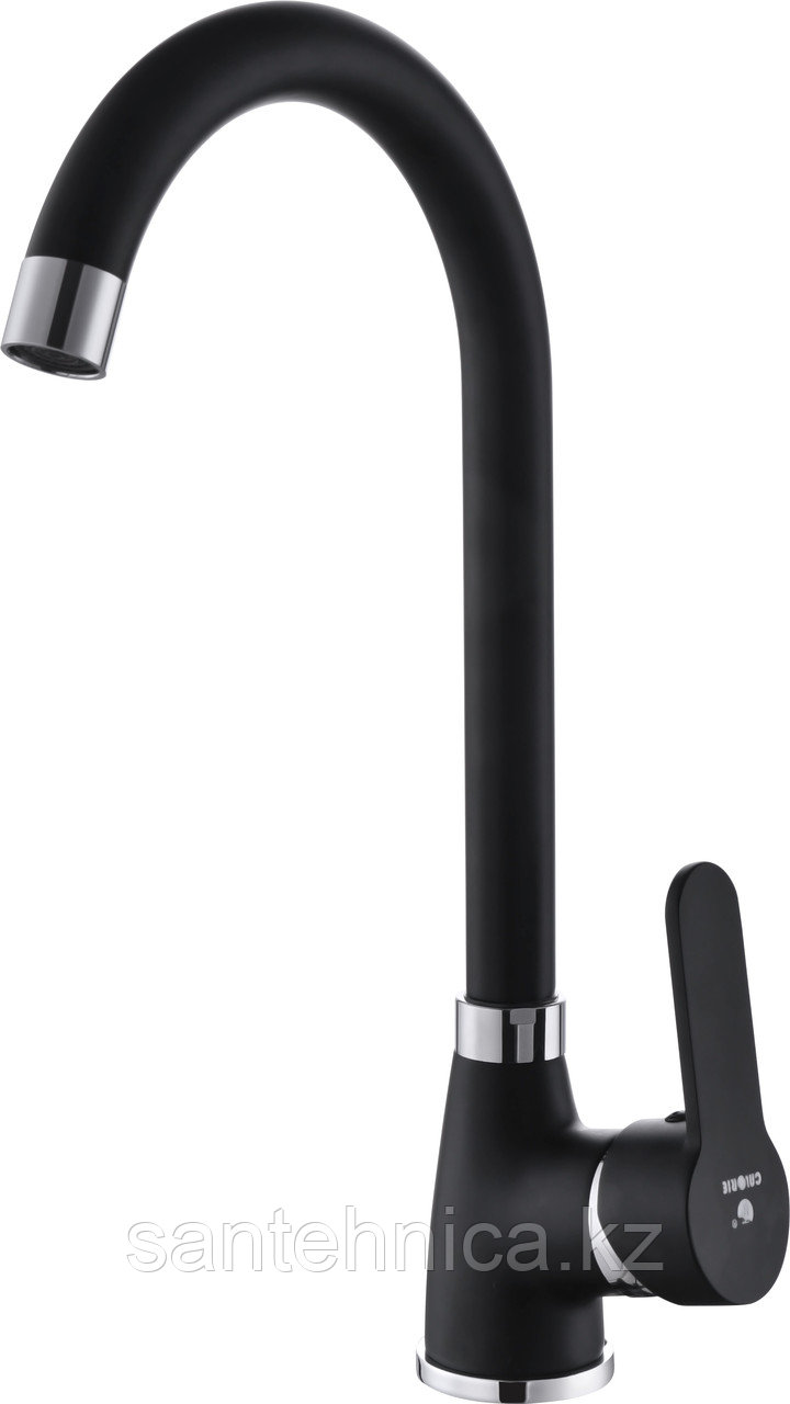 Смеситель Calorie CAL9924A82Q кухня выс. черный