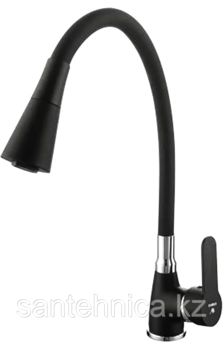 Смеситель Calorie CAL9929C82N гибкий черный