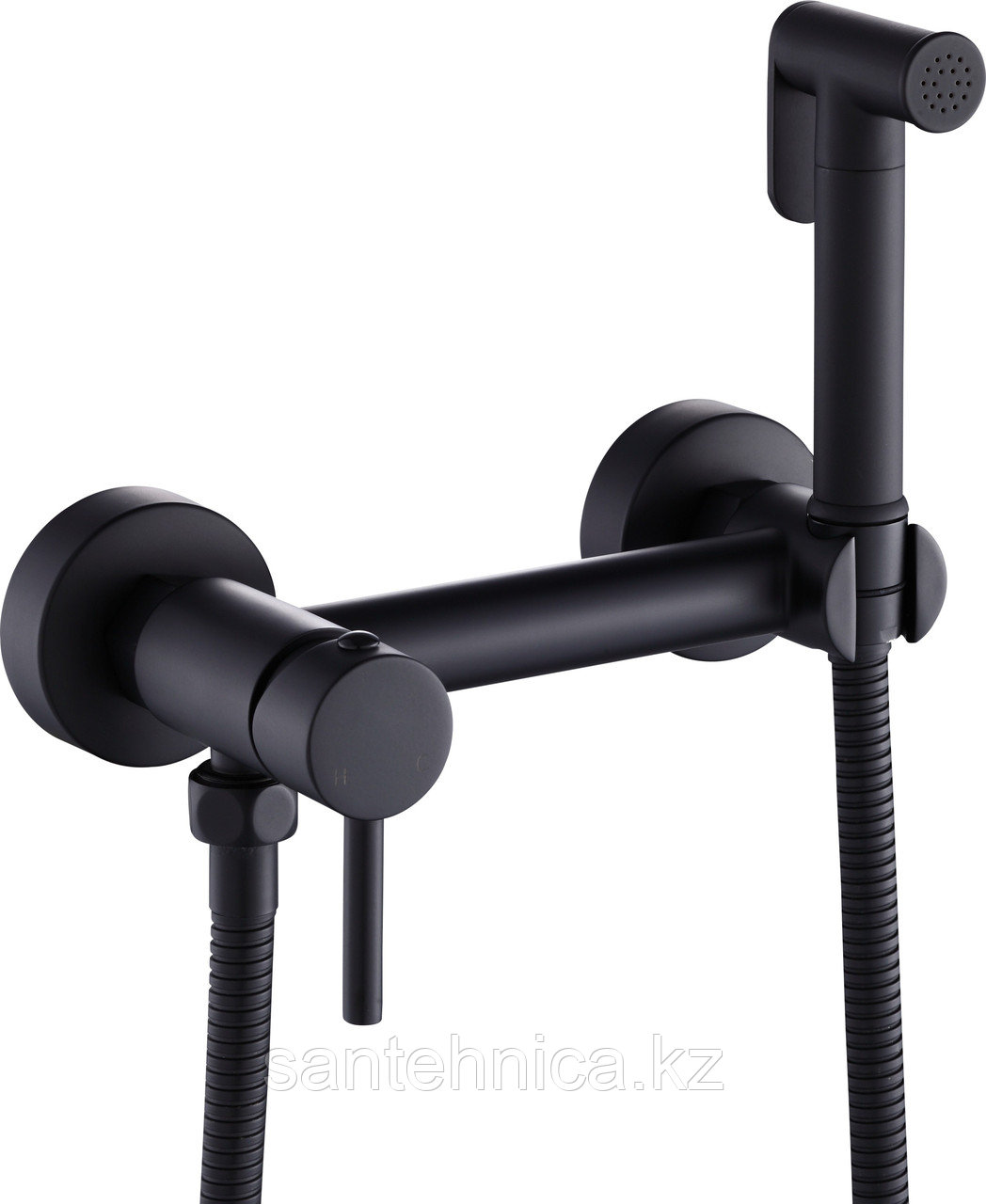 Смеситель Calorie CAL1545C18Q гигиен. черный