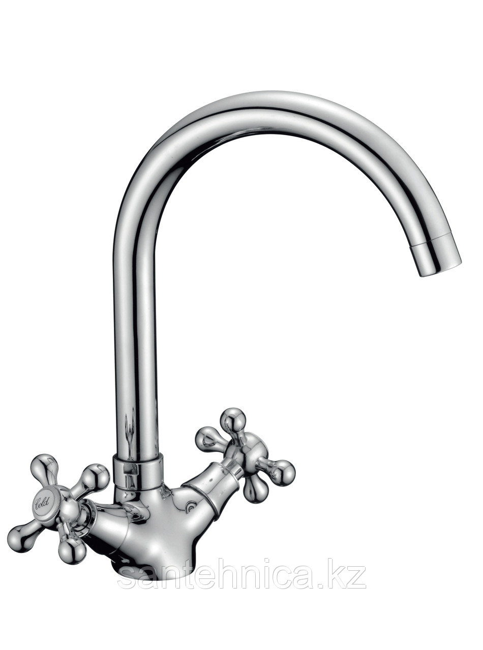 Смеситель Calorie CAL8023C кухня выс. бараш.