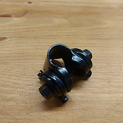 Зажим для сидения на велосипед. Хомут. Запчасть сидения. Для сидушки байка. Цвет - Черный.