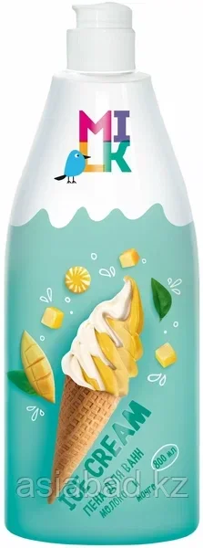 MILK Пена для ванн Молоко и манго, 800мл, фото 1