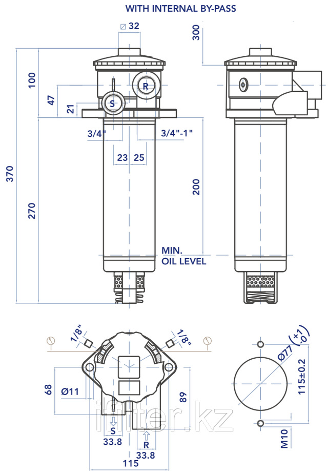 Технические характеристики UFI FTA-FTB: