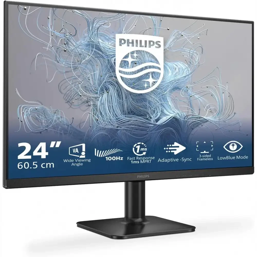 Монитор 23 8" PHILIPS 24E2N1100LB/01