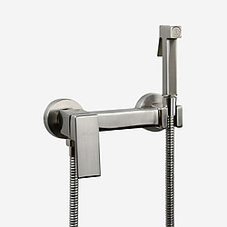 Смеситель для ванны с гигиеническим душем Atlas Columba, CB3009904, матовый сатин