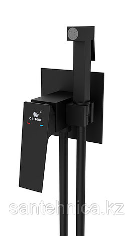 Смеситель Calorie CAL6745A87Q гигиен. черный, фото 1