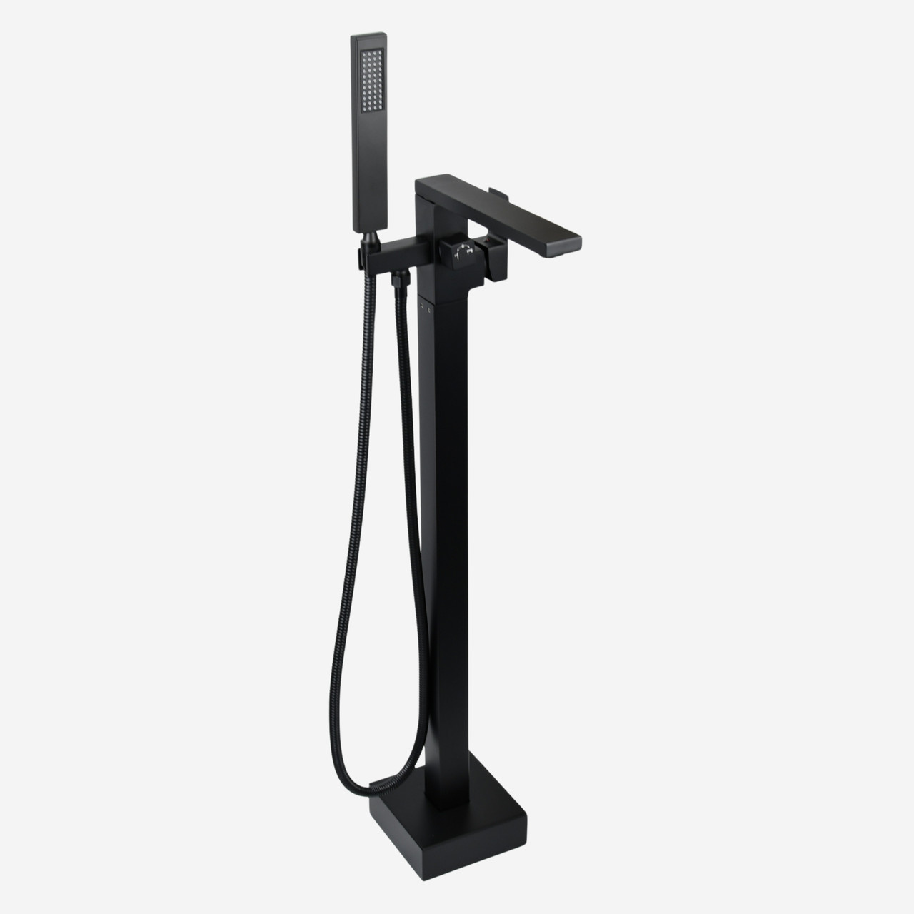 Смеситель для ванны напольный ATLAS MOTION MN1007802 / черный, фото 1