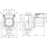 Циркуляционный насос Wilo TOP-S 25/10 EM PN6/10 (Ø 25 | 220В | 390Вт | от 0 до 10.3м3/час| 0 от до 11.5м Напор) L180MM, 130°, фото 6