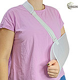 Бандаж для руки поддерживающий (косынка) при переломе, универсальный, белый, 200 Orgin, фото 3