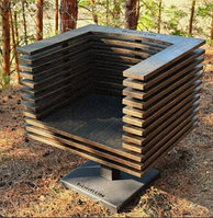 Кресло для уличного камина