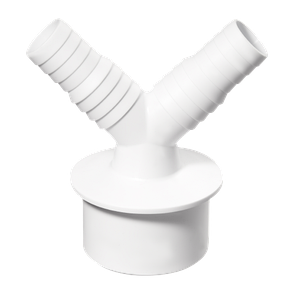 Переходник двойной д/слив шланга и посуд. машины 20/23х50 мм, фото 2