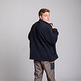Флисовая Кофта Melange темно-синий, фото 4