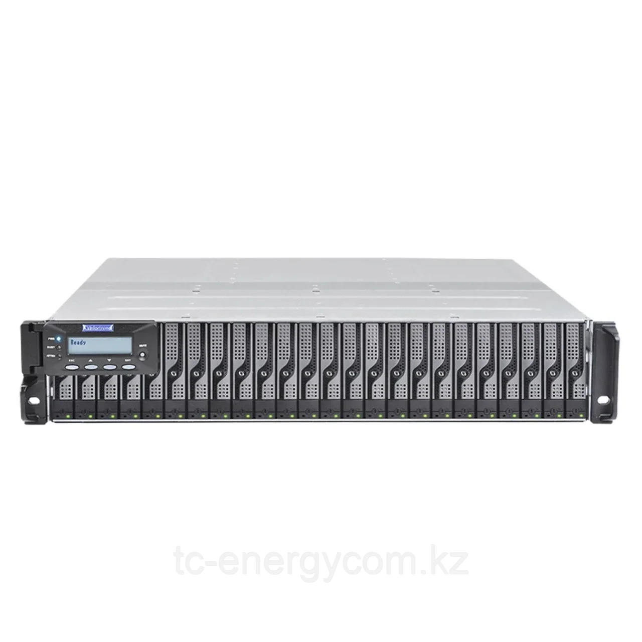 Система хранения данных Infortrend DS3024RUB-C Gen2 (2xCtrl, до 24xHDD, 2xSAS12G внеш. порт, 2x4GB, 8x1G портов iSCSI), фото 1