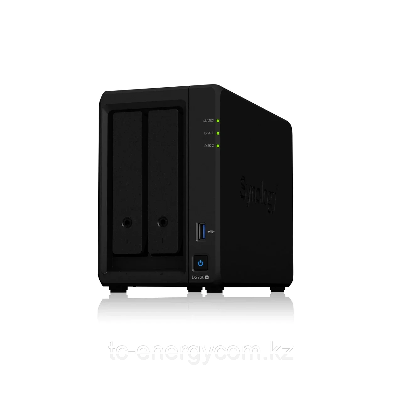 Сетевое хранилище Synology DiskStation DS720+, 2xHDD 3,5", 2х1000Base-T, без дисков, фото 1
