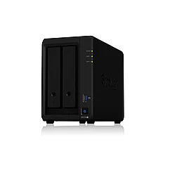Сетевое хранилище Synology DiskStation DS720+, 2xHDD 3,5", 2х1000Base-T, без дисков