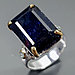 Кольцо с натуральным Сапфиром. Эксклюзив, фото 2