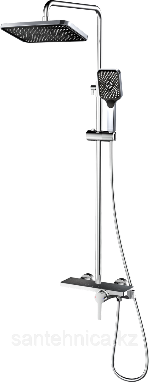 Душевая стойка Calorie CAL6637C86 хром