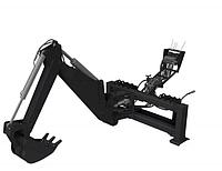 Навесной экскаватор для мини-погрузчика