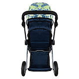 Кукольная коляска-трансформер Pituso Deep Blue, фото 6
