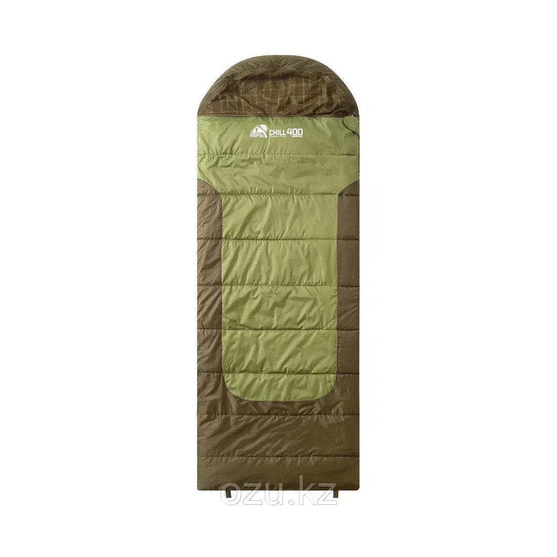 Спальный мешок RSP CHILL 400 зел. - коричн. правая молния, фото 1