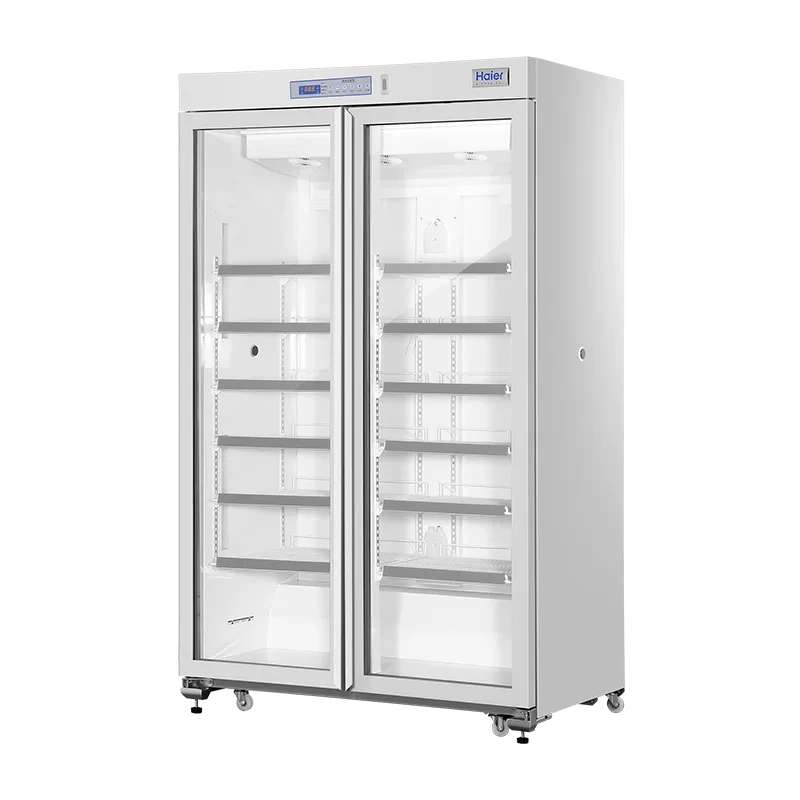 Холодильник фармацевтический Haier Biomedical HYC-1031GD, 2 двери с окном, (+2 ºС...+8 ºС), фото 1