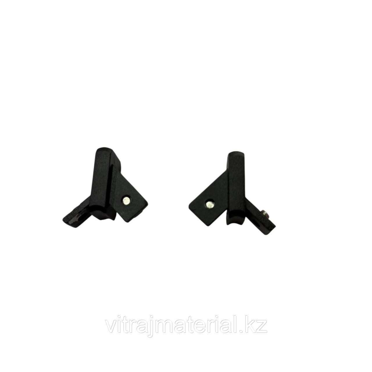 Соединение для поручня 20*20мм. | FGD-29 BL | Черный, фото 1